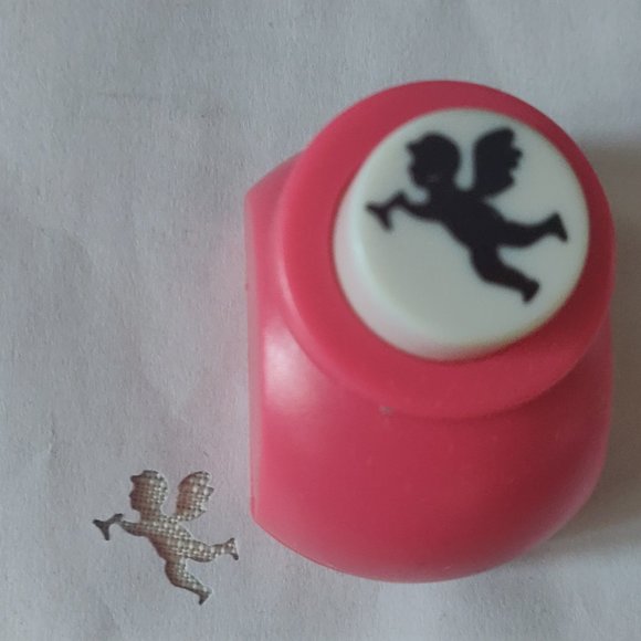 Small Paper Punch Scrapbook Card Cutter Stamp - Christmas/Angel  | Set of 4 - Picture 3 of 7